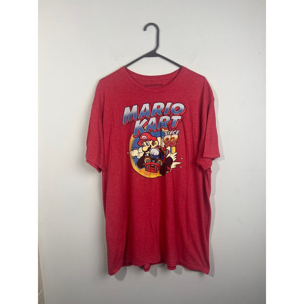 Mario Kart Super Mario Graphic T-Shirt Men's XL